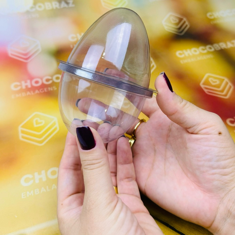 20~100 Embalagem Blister Ovo de Páscoa EM PÉ PET Tampa Articulada 200g 0,5X8,5  OFF em Oferta na Shopee