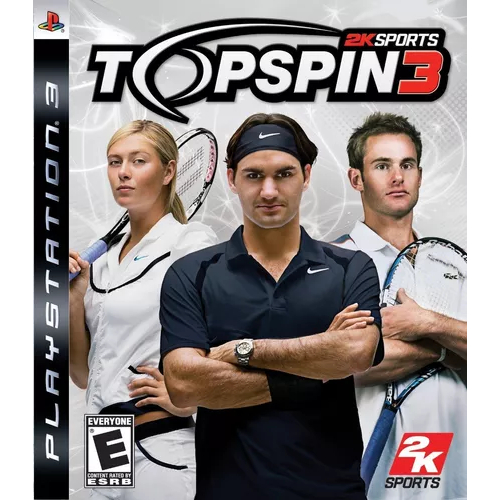 Jogo Top Spin 3  - Usado - Ps3 - Midia Fisica