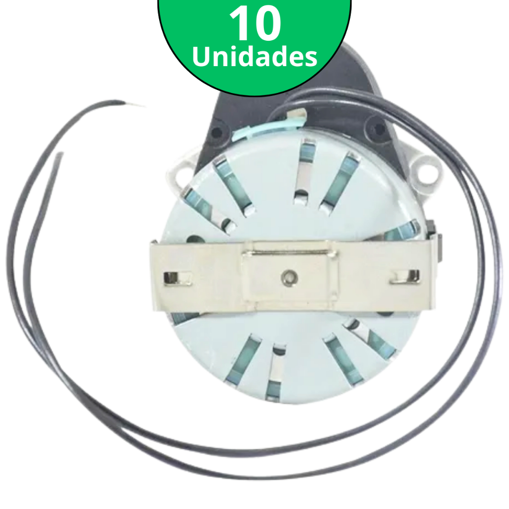 Kit 10 Micro Motores Redutor Acoplado Refresqueiras 220