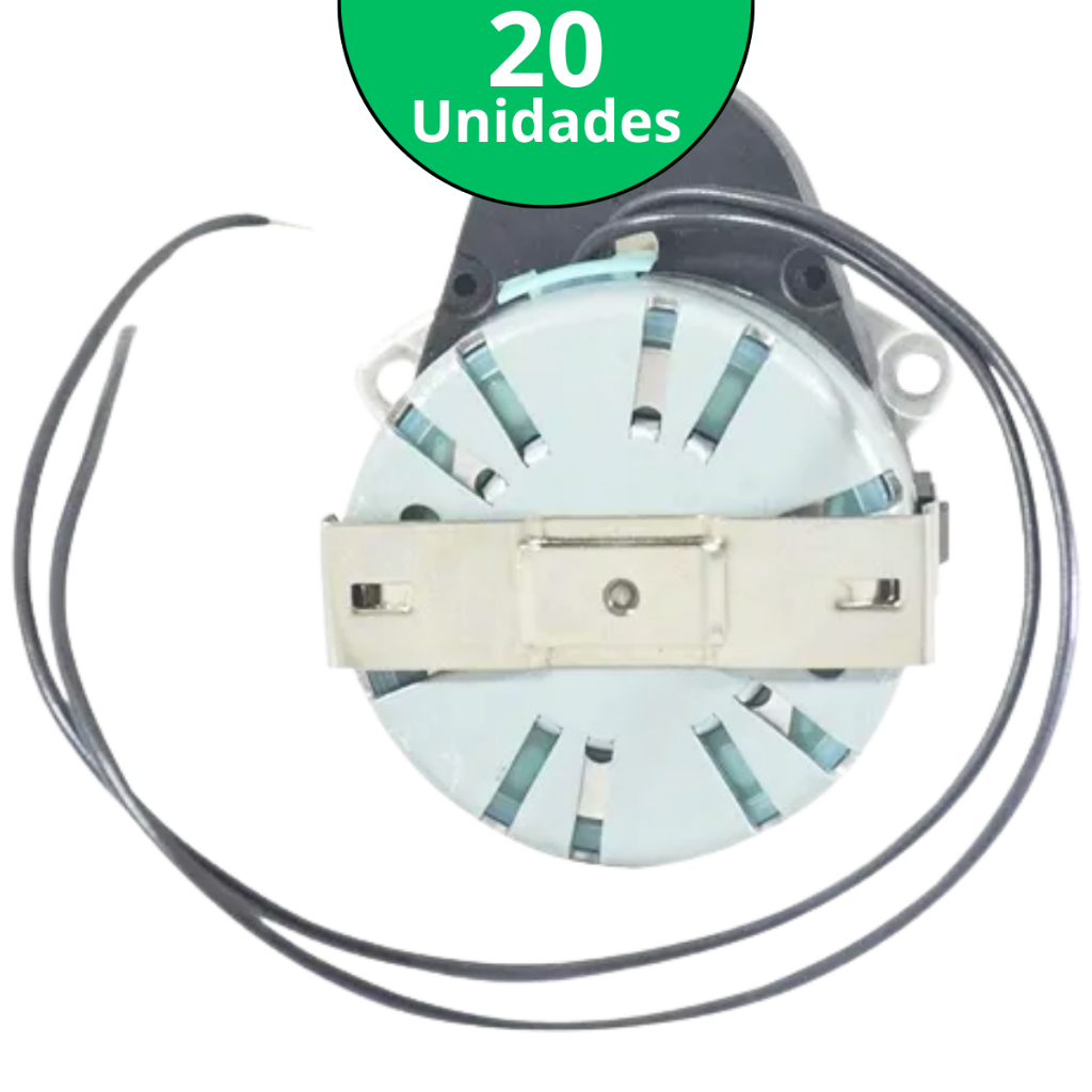 Kit 20 Micro Motores Redutor Acoplado Refresqueiras 220