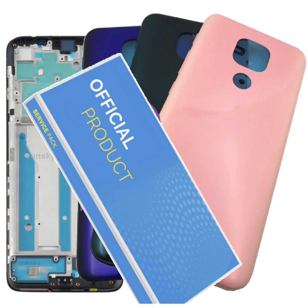 Carcaça Aro Chassis + Com Tampa Traseira Compatível Moto G9 Play XT2083 + 100% Nova!