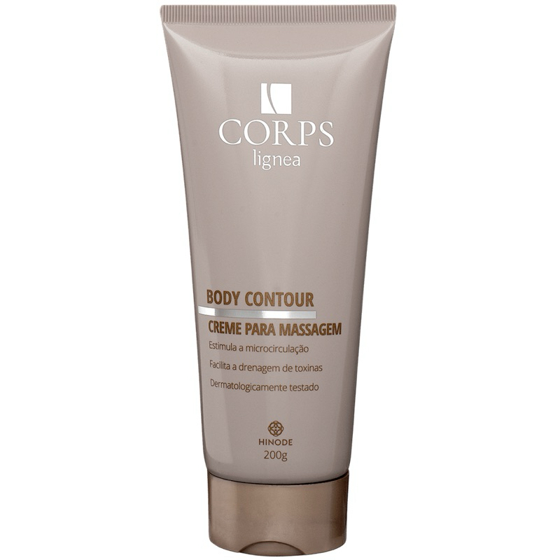 Creme Para Massagem Body Contour Corps Lígnea 200g Hinode