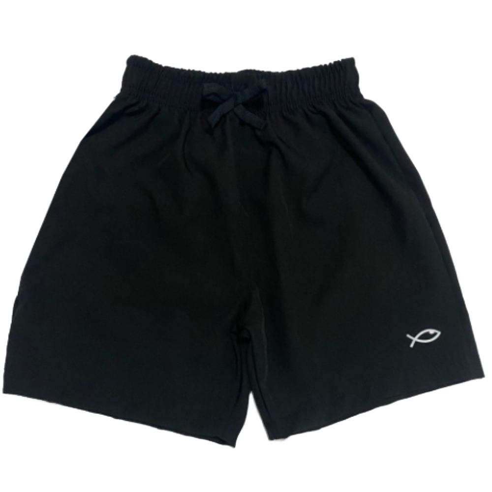 Bermuda de Menino Liso peças com Elastanos Infantil Juvenil Moda Praia Tactel Surf