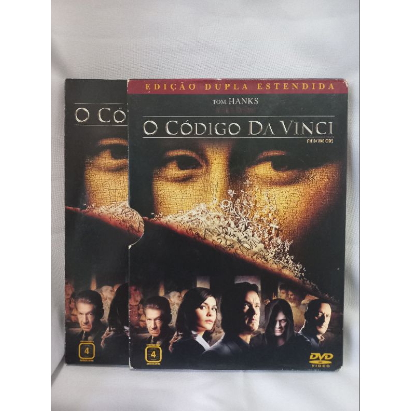 DVD filme O código da Vinci - Edição dupla Estendida - Tom Hanks
