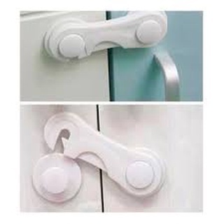 Kit com 4 Trava de Segurança Bebê para Armários Gaveta Portas - Clink