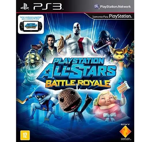 Jogo All Star Battle Royale - Usado - Ps3 - Midia Fisica