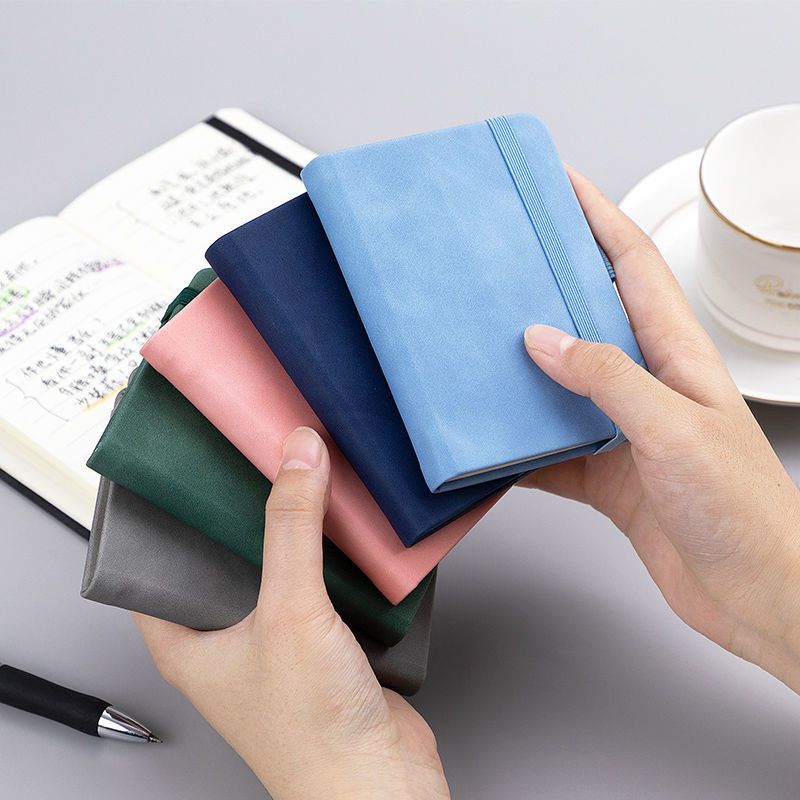 caderno de bolso de couro  A7 ou A6