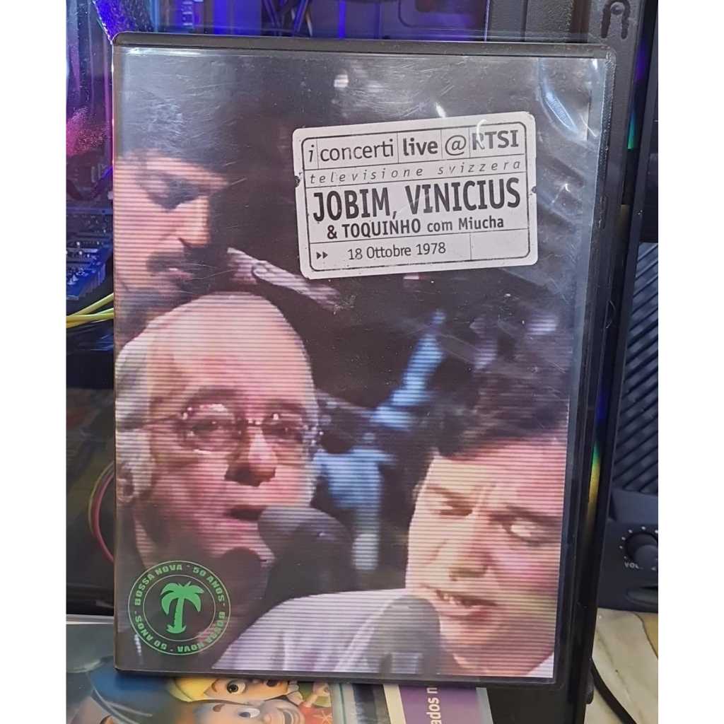 DVD Jobim, Vinicius & Toquinho com Miucha - Live 1978