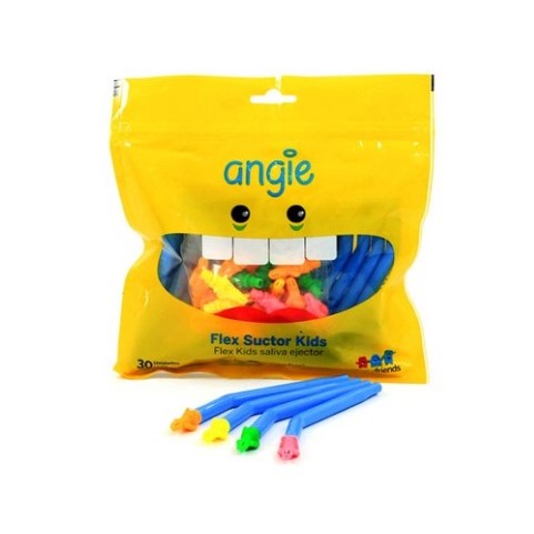 Sugador Flex Suctor Kids c/30 unidades - Angie by Angelus