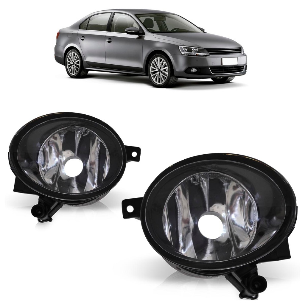 Farol Milha Auxiliar Jetta 2011 2012 2013 2014 2015 Amarok 2015 2016 Lente Lisa Acrilico em Oferta na Shopee