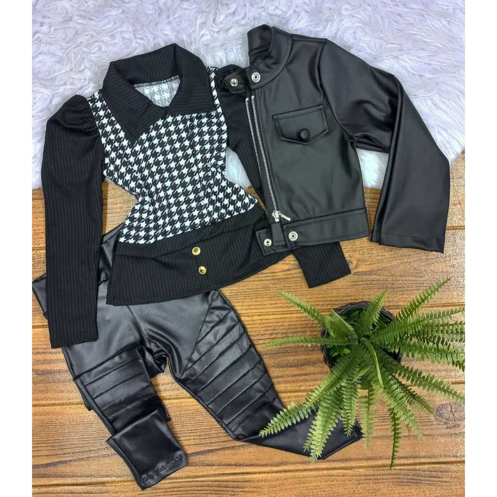 Conjunto de menina infantil - Conjunto lxadrez mini diva blogueirinha 1 A 10 anos Lançamento em Oferta na Shopee