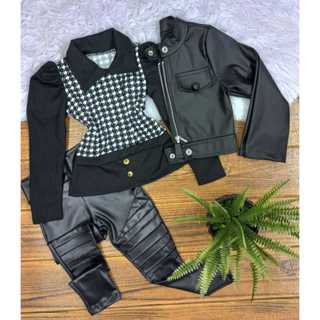 Conjunto de menina infantil - Conjunto lxadrez mini diva blogueirinha 1 A 10 anos Lançamento em Oferta na Shopee