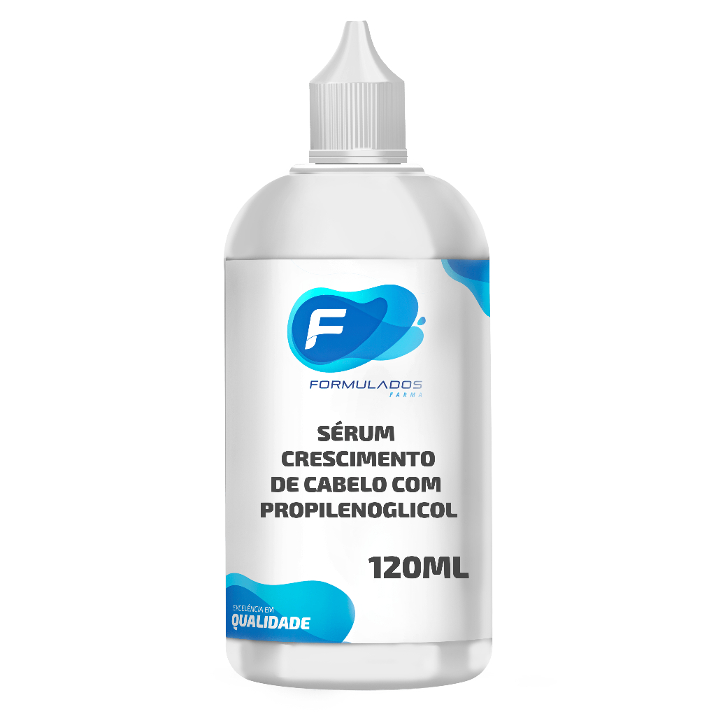 Serum de Crescimento Cabelo 120ml com PROPILENOGLICOL em Oferta na Shopee