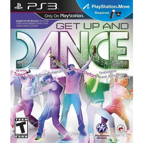 Jogo Get Up Dance (Move)  - Usado - Ps3 - Midia Fisica