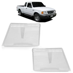 Lente Farol Ranger 1998 1999 2000 2001 2002 2003 2004 Transparente Lente Estriada Acrilico