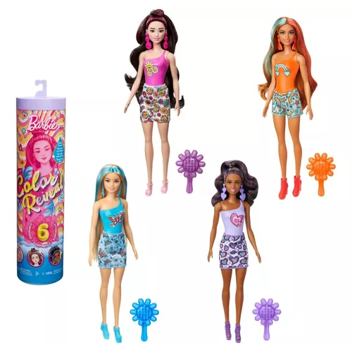 Boneca Barbie Color Reveal Com 6 Surpresas - Mattel Hrk06 em Oferta na Shopee