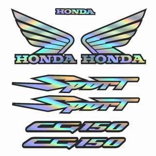 kit adesivos camaleão holografico honda titan 150 CG SPORT em Oferta na Shopee