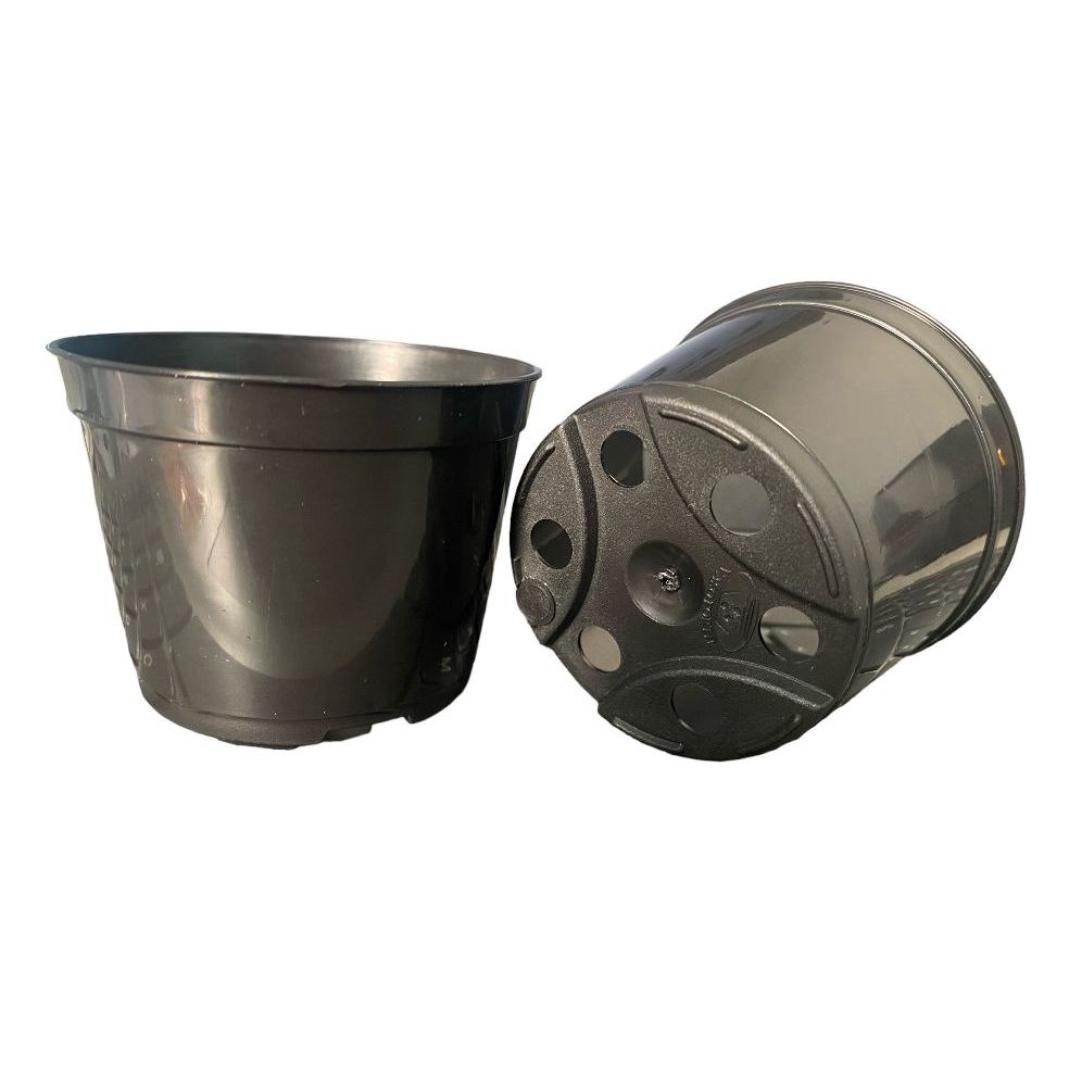 Kit 50 vasos pote 7 na cor preta em Oferta na Shopee