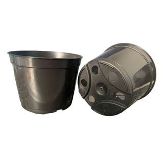 Kit 50 vasos pote 7 na cor preta em Oferta na Shopee