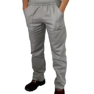 Calça De Uniforme Brim Para Trabalho Reforçada