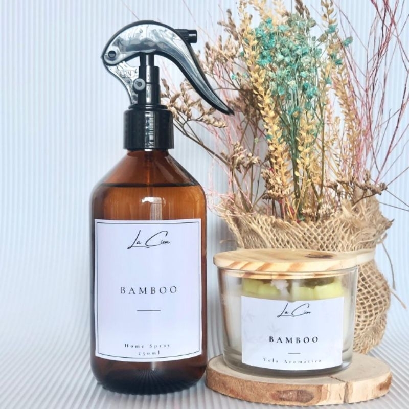 Kit Vela Aromática e Home Spray
