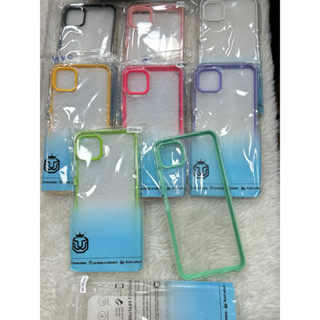 Capa Dupla Transparente Com Borda Cor A22 5G