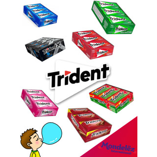 Caixa de chiclete Trident c/21 unidades 168g – Mondelez