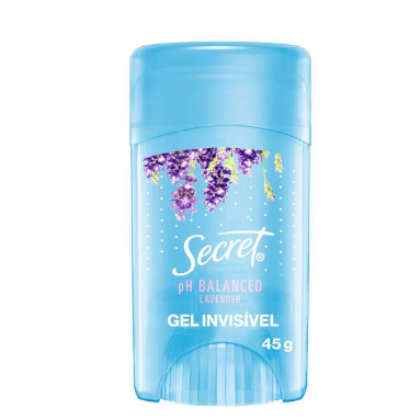 Desodorante em Gel Secret Lavanda - com 45g Secret