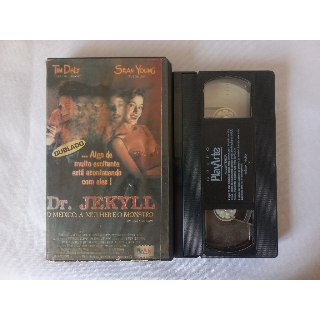 VHS Dr. Jekyll: O Médico, a Mulher e o Monstro (dublado)