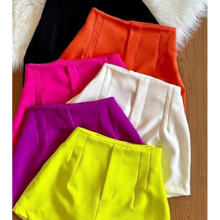 shorts alfaiataria inspiração da zara varias cores com bolso P M G GG