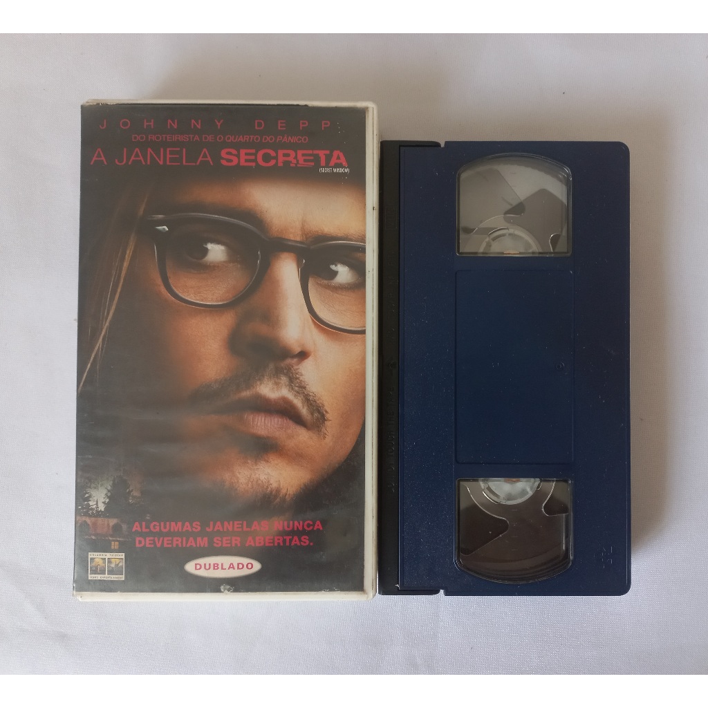 VHS A Janela Secreta (Dublado)