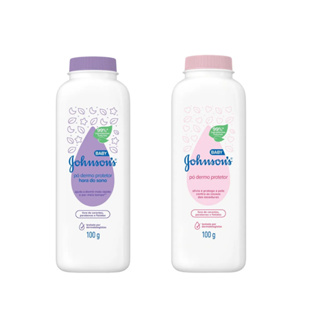 KIT 2 TALCO JOHNSONS BABY 100g cada em Oferta na Shopee