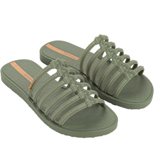 Sandalia Chinelo Slide Feminino Ipanema Lançamento Verde/preta/rosa  Lindissimo - Tamanho 33 ao 40 - original