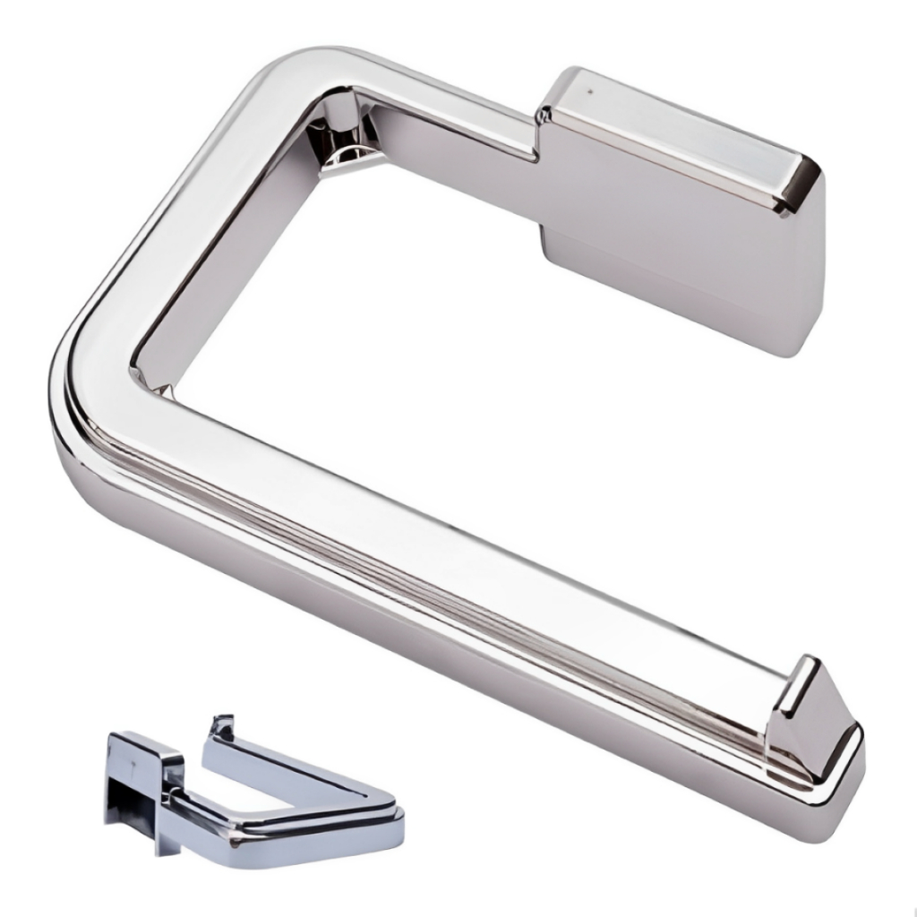 Suporte Porta Papel Higienico Papeleira c/ Adesivo Sem Furo em Oferta na Shopee