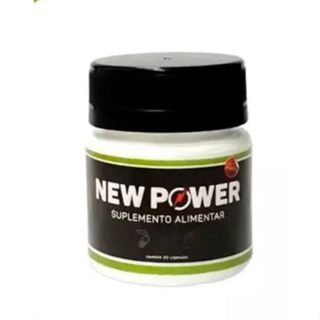 Suplemento New Power Composto - 30 Cápsulas