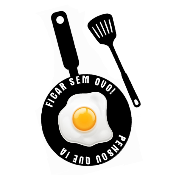 Frigideira para Ovo Frito de Chocolate Páscoa - 10 Unidades