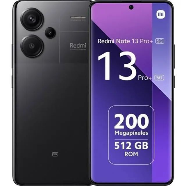 Xiaomi Redmi Note 13 PRO+ Plus 5G 512GB 12GB RAM Câm 200MP - Nota Fiscal