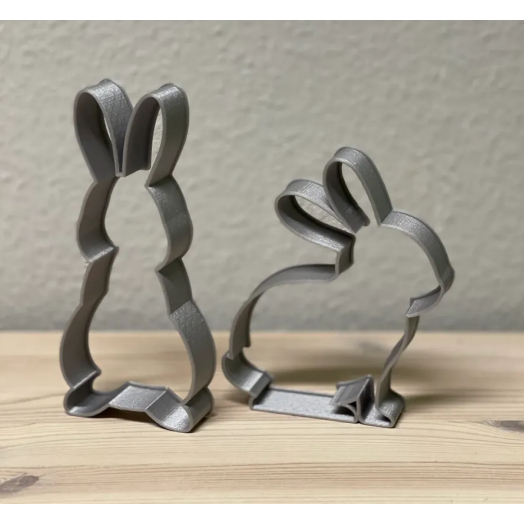 Kit cortador forminha de biscoito de coelho da páscoa em Oferta na Shopee