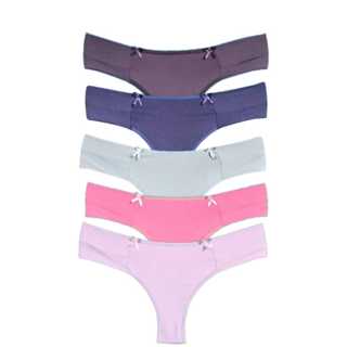 Kit 5 Calcinhas Tanga Lateral dupla conforto Poliamida Mapola