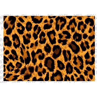 Papel arroz estampa de Onça em Oferta na Shopee