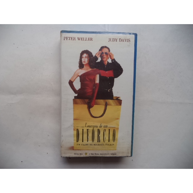 Fita Vhs Loucuras de um Divorcio Original Legendado Comédia