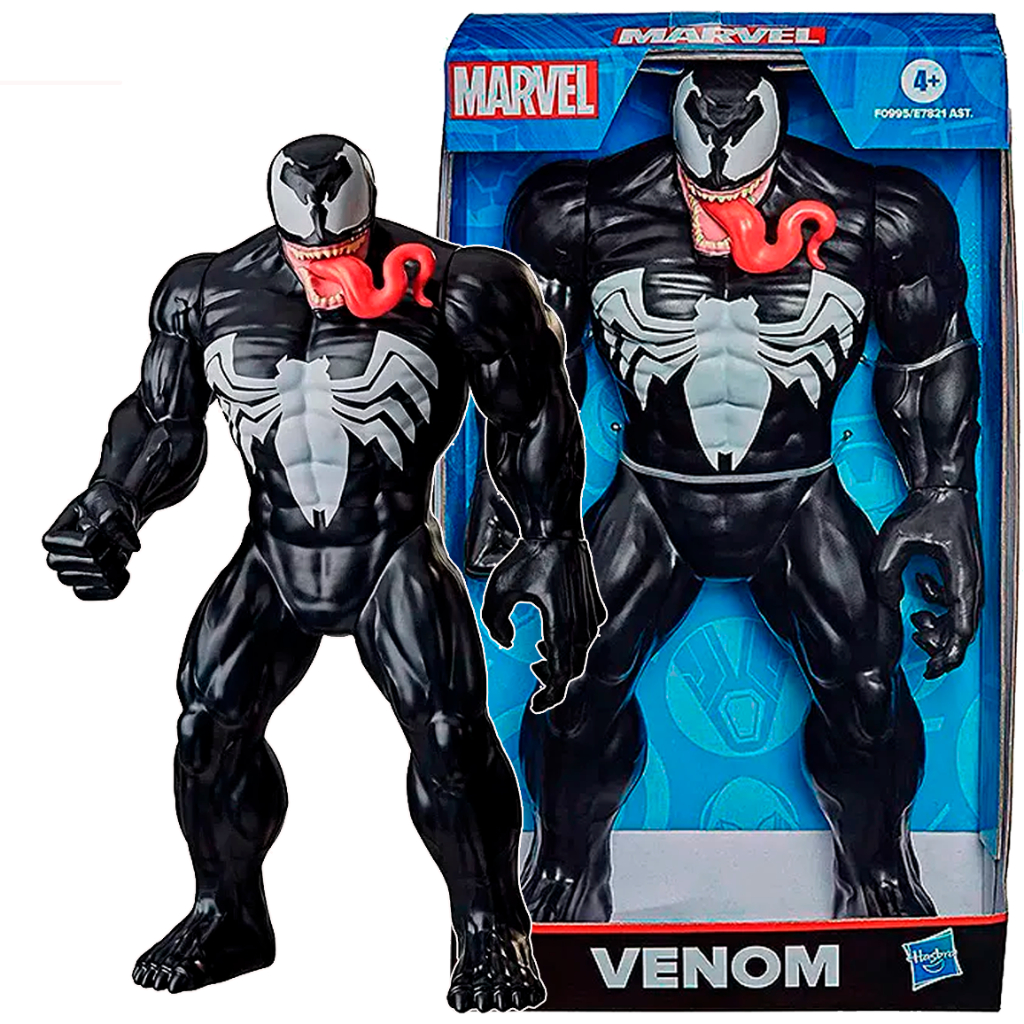 BONECO OLYMPUS VENOM INIMIGO 25CM HASBRO em Oferta na Shopee