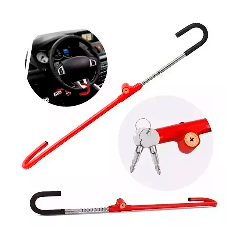 Trava Antifurto Carro Carneiro Volante Pedal Segurança - Spare Parts and Accessories for Vehicles