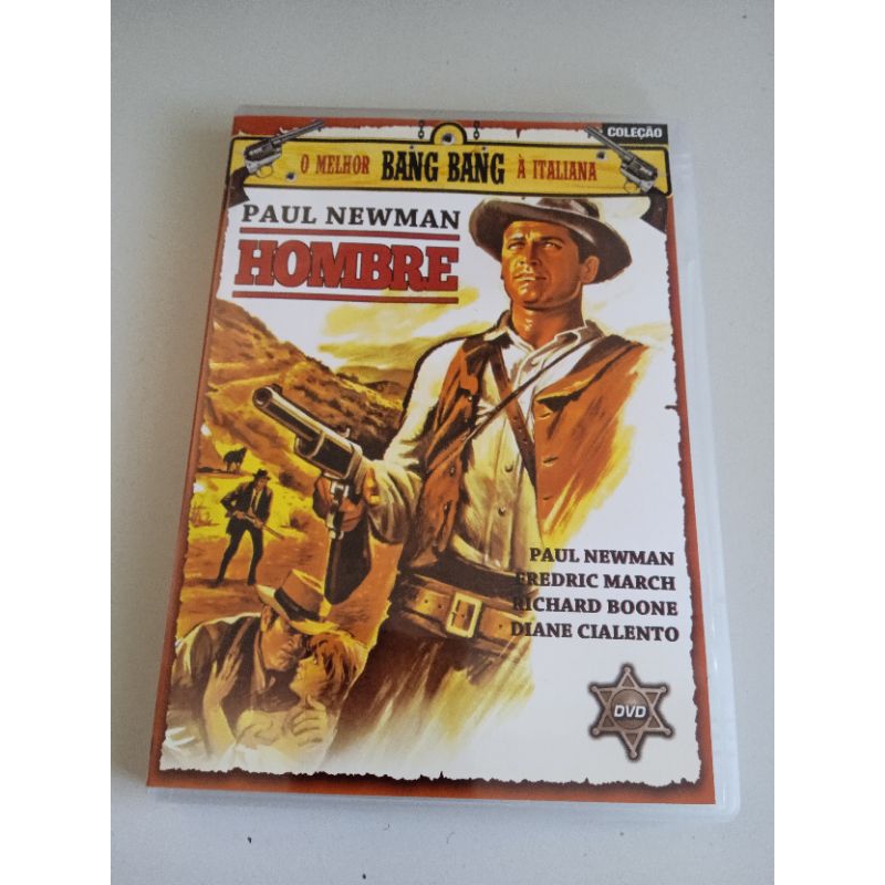 DVD filme hombre - paul Newman perfeito estado mídia e capa