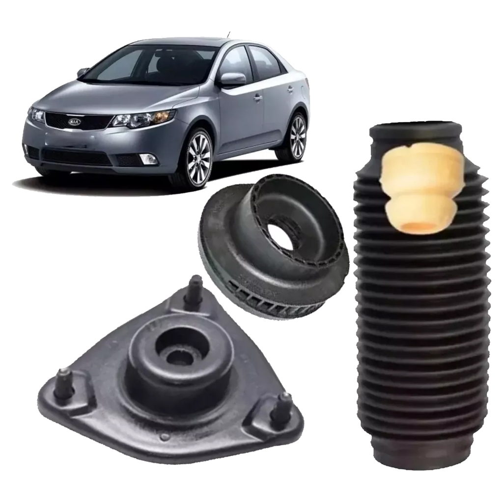 Coxim Rolamento Batente Coifa Dianteiro Kia Cerato 2009 2010 2011 A 2012 Kit 1 Lado