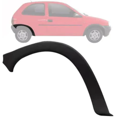 Moldura Paralama Corsa Wind Super 1994 1995 1996 1997 1998 1999 Traseiro Preto