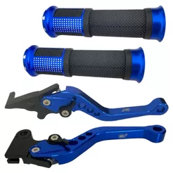 Kit Manete Esportivo Manopla Luva Esportiva Cb Twister Titan Cg 160 150 Freios a disco Ate 2024