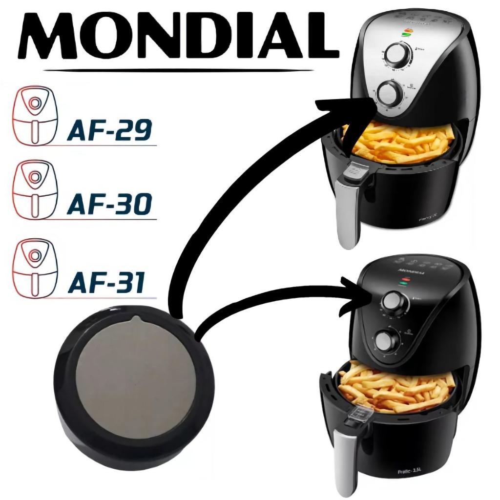 Botão Do Timer Temperatura Air Fryer Mondial Af-29 Af-30 Af31 em Oferta na Shopee
