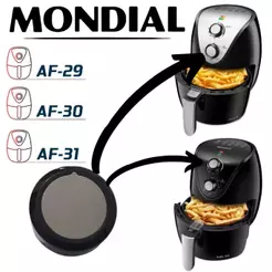 Botão Do Timer Temperatura Air Fryer Mondial Af-29 Af-30 Af31