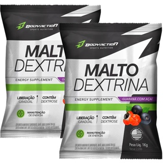 2x Maltodextrina - 1kg - BodyAction em Oferta na Shopee